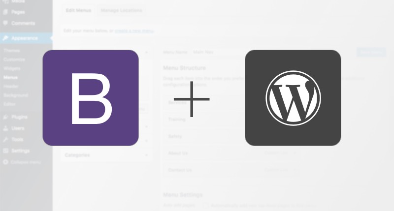 Use Bootstrap to Recreate the WordPress Menu Nav