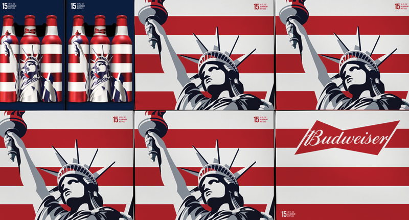 Budweiser Liberty packaging